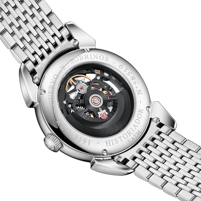 Cuervo y Sobrinos Watch Historiador Squelette 3191B.1NSQS Image 2