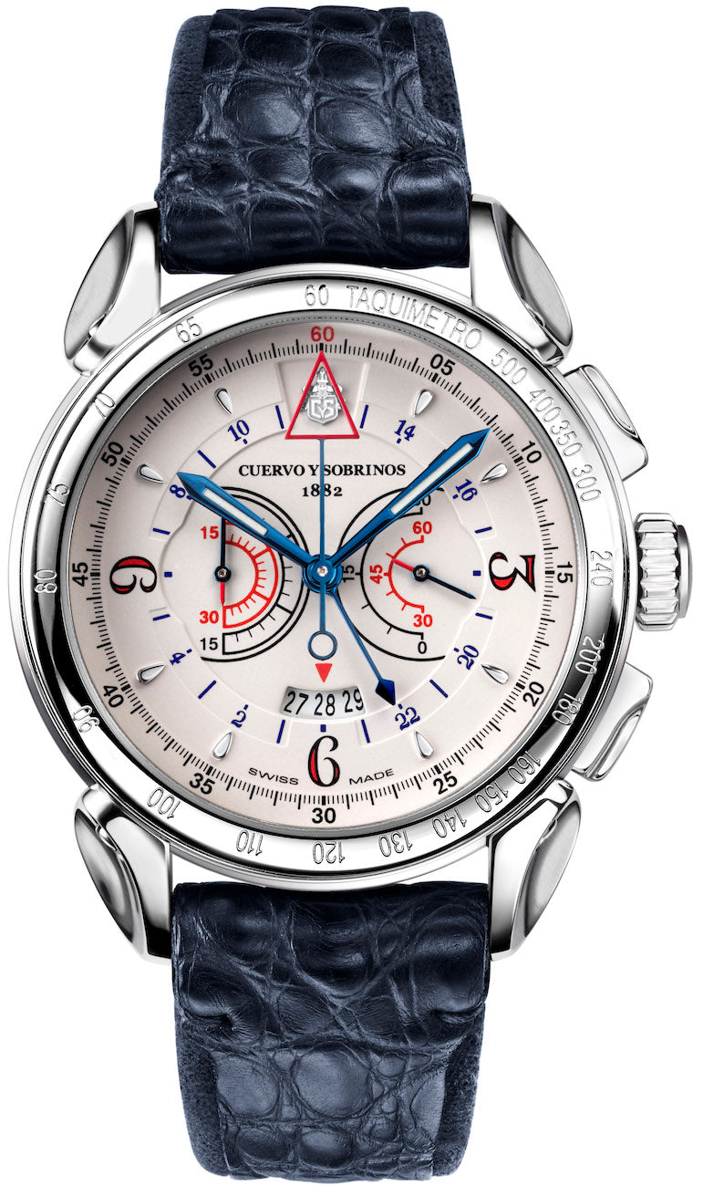 Cuervo y Sobrinos Watch Historiador Vuelo Chrono 3201.1I Image 1
