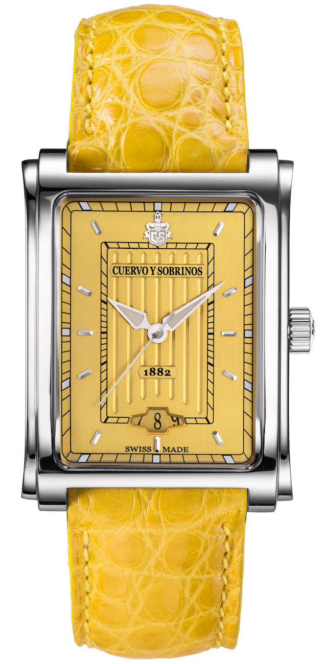 Cuervo y Sobrinos Watch Prominente Caramelo 1015.1YE Image 1