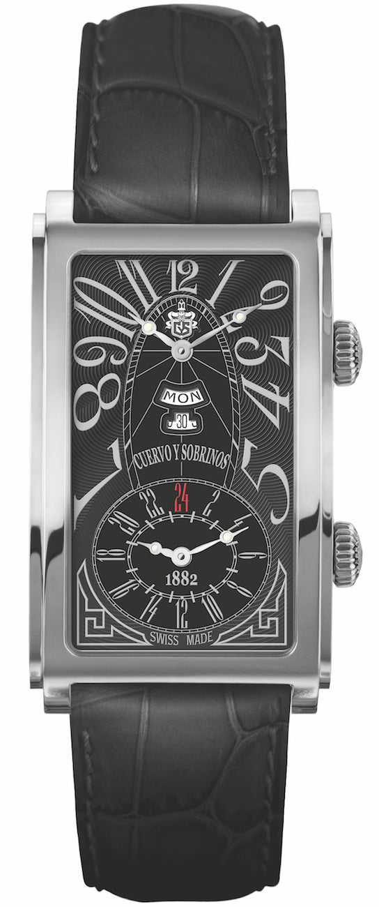 Cuervo y Sobrinos Watch Prominente Dual Time 1124.1ANG Image 1