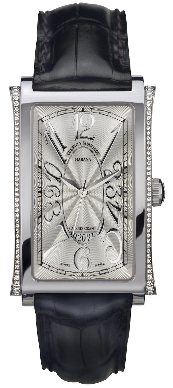 Cuervo y Sobrinos Watch Prominente Solo Tiempo 1012.1AG-G Image 1