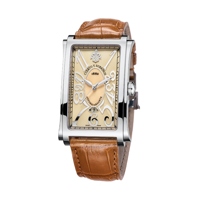 Cuervo y Sobrinos Watch Prominente Solo Tiempo 1012.1CHM Image 2
