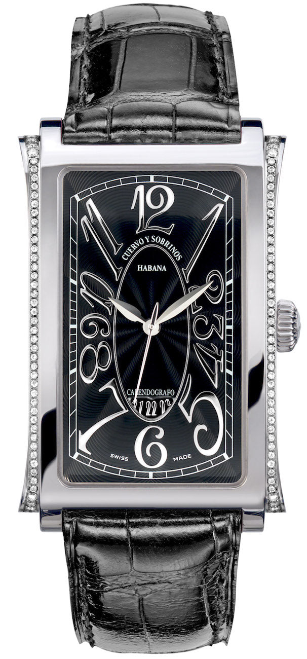 Cuervo y Sobrinos Watch Prominente Solo Tiempo 1012.1NG-G Image 1