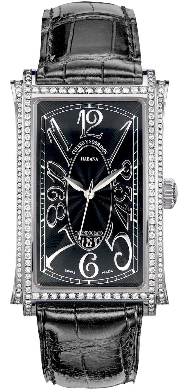 Cuervo y Sobrinos Watch Prominente Solo Tiempo 1012.1NG-SP Image 1