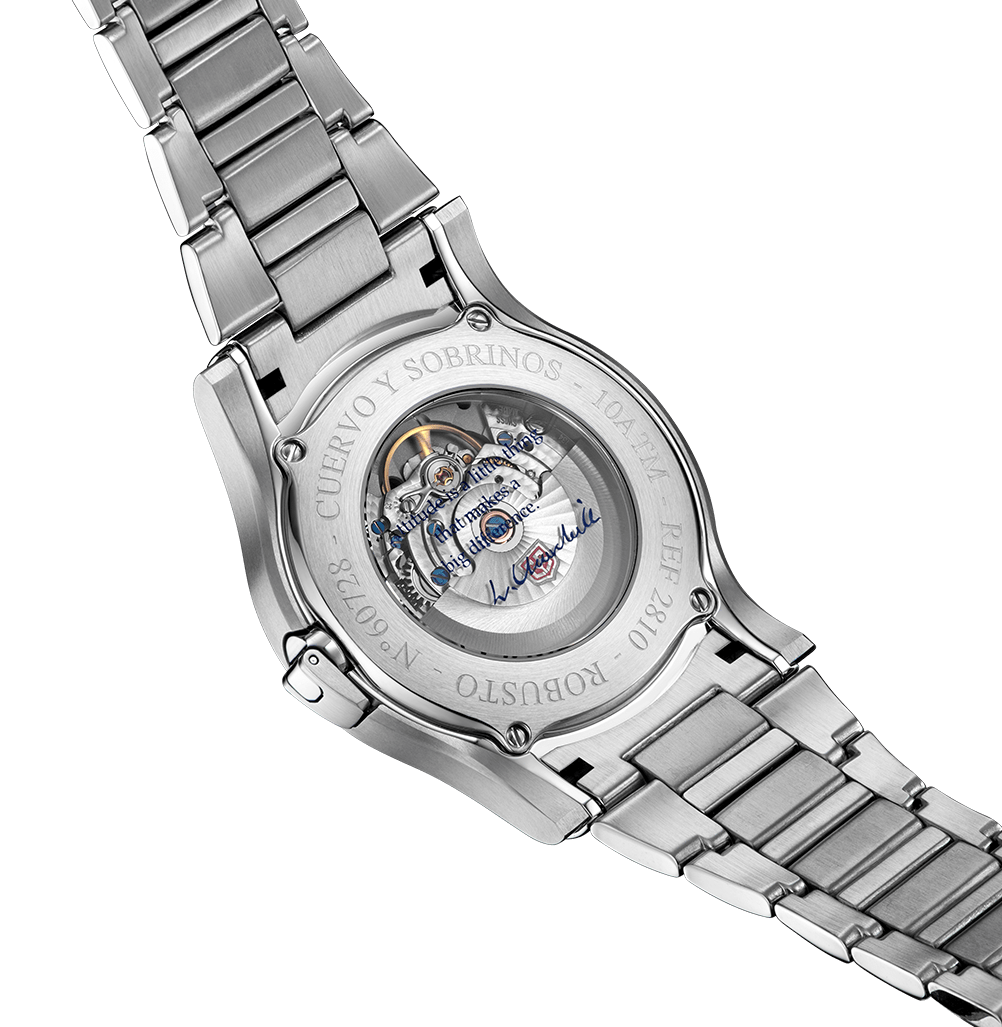 Cuervo y Sobrinos Watch Robusto Churchill Sir Winston Limited Edition Bracelet D 2810B.1SW BRACELET Image 3