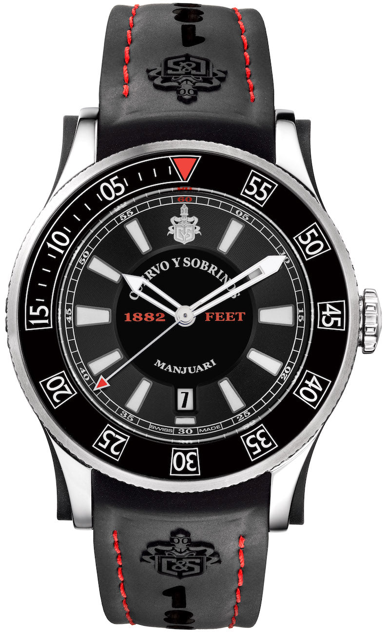 Cuervo y Sobrinos Watch Robusto Diving 2808.1NR3 Image 1