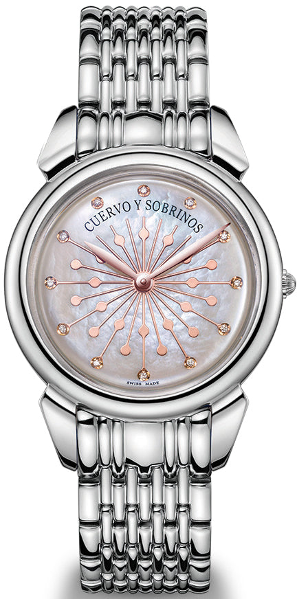 Cuervo y Sobrinos Watch Senora Sol Y Estrellas 3112B.1SEW Image 1