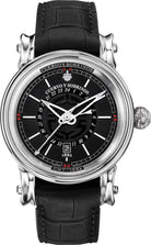 Cuervo y Sobrinos Watch Torpedo Pirata GMT Black 3052.1NGMT Image 1