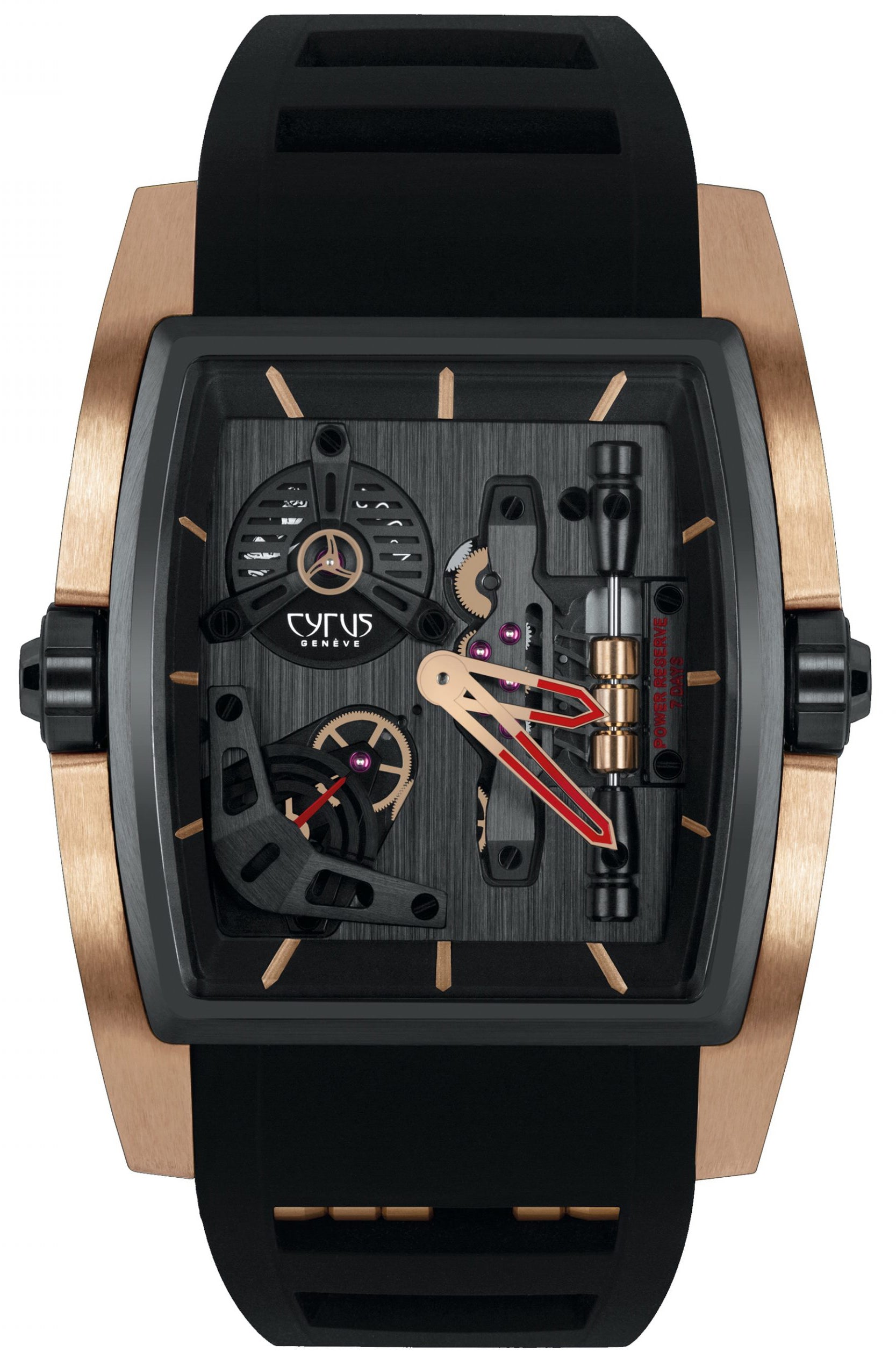 Cyrus Kambys Black DLC Titanium Rose Gold Limited Edition Watch 529.002.C Image 1