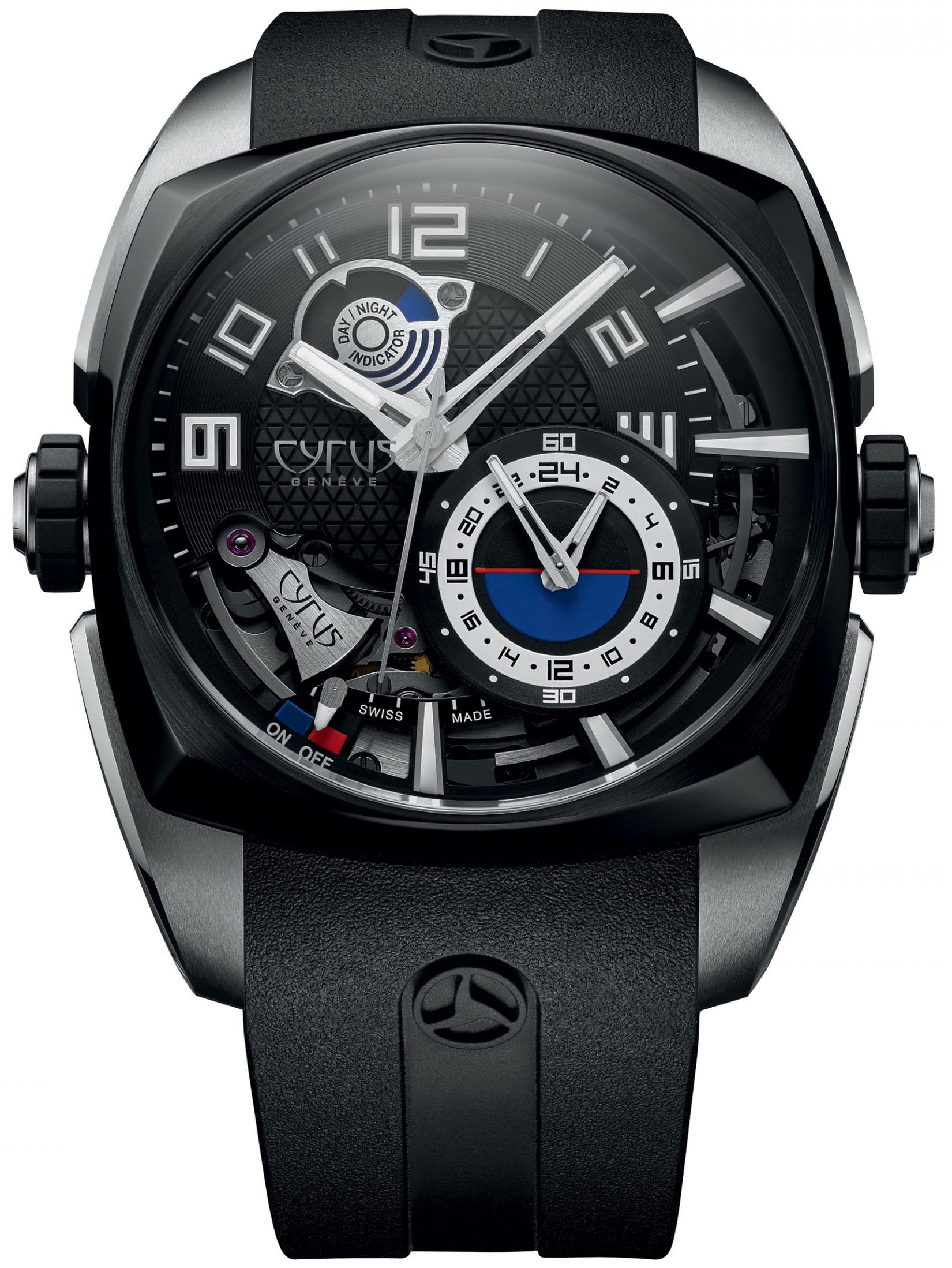 Cyrus Klepcys Alarm Steel Black DLC Titanium Limited Edition Watch 539.502.SD.B Image 1