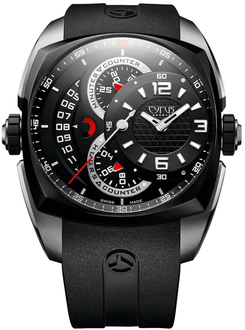 Cyrus Klepcys Chronograph Steel & Black DLC Limited Edition Watch 539.501.SD.A Image 1