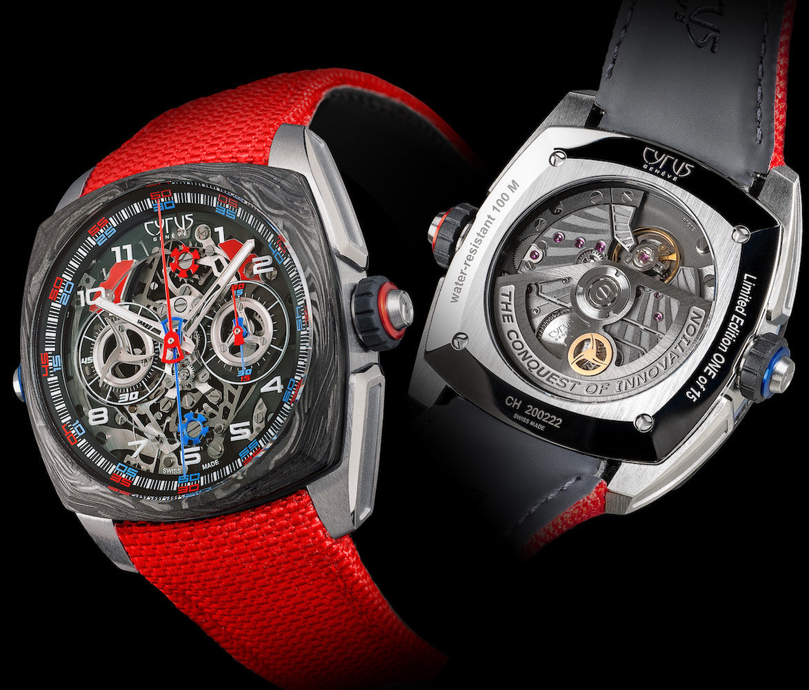 Cyrus Klepcys Dice Titanium Carbon Fiber Limited Edition Watch 539.508.TC.A Image 2