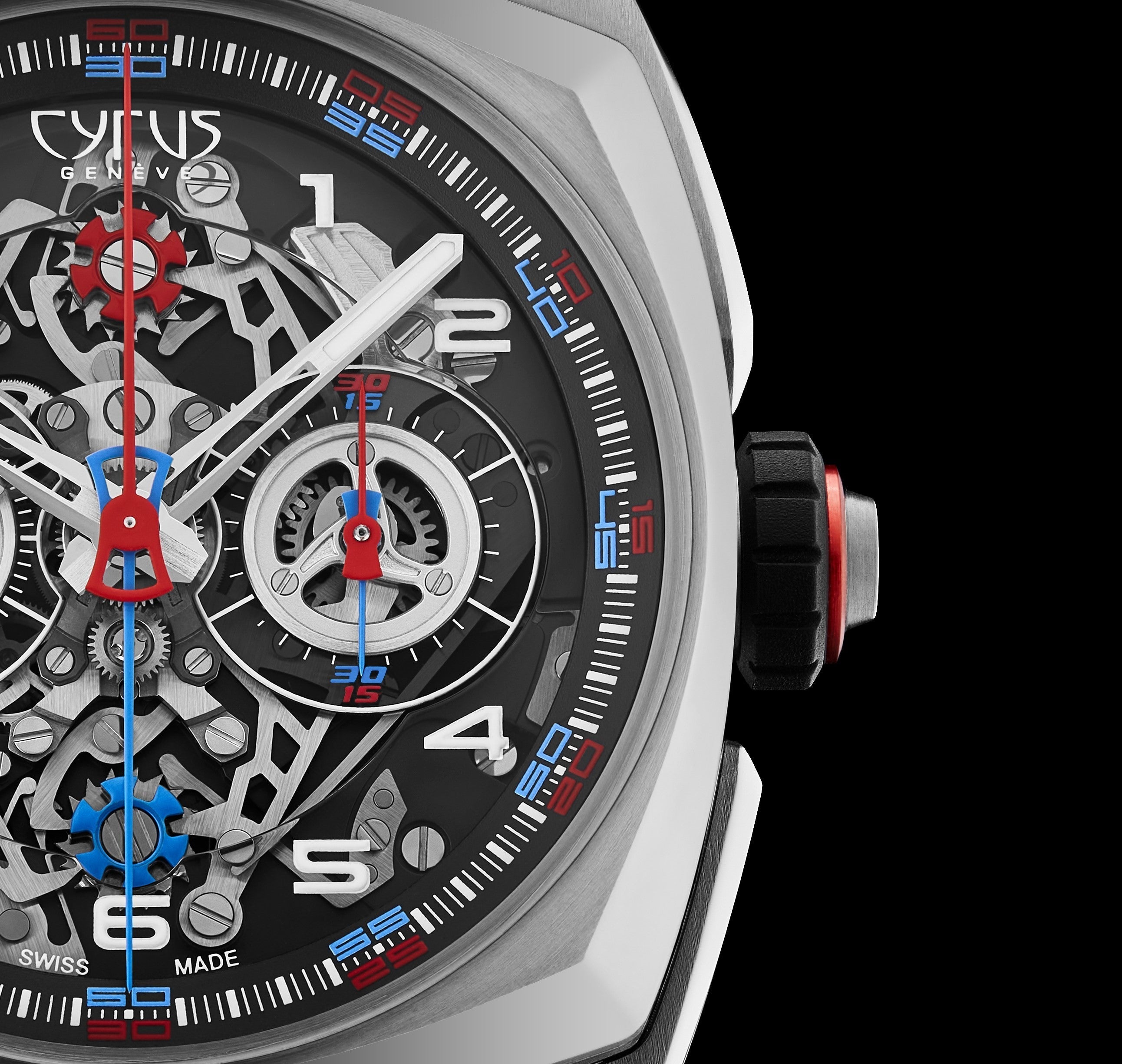 Cyrus Klepcys Dice Titanium Limited Edition Watch 539.508.TT.A Image 3