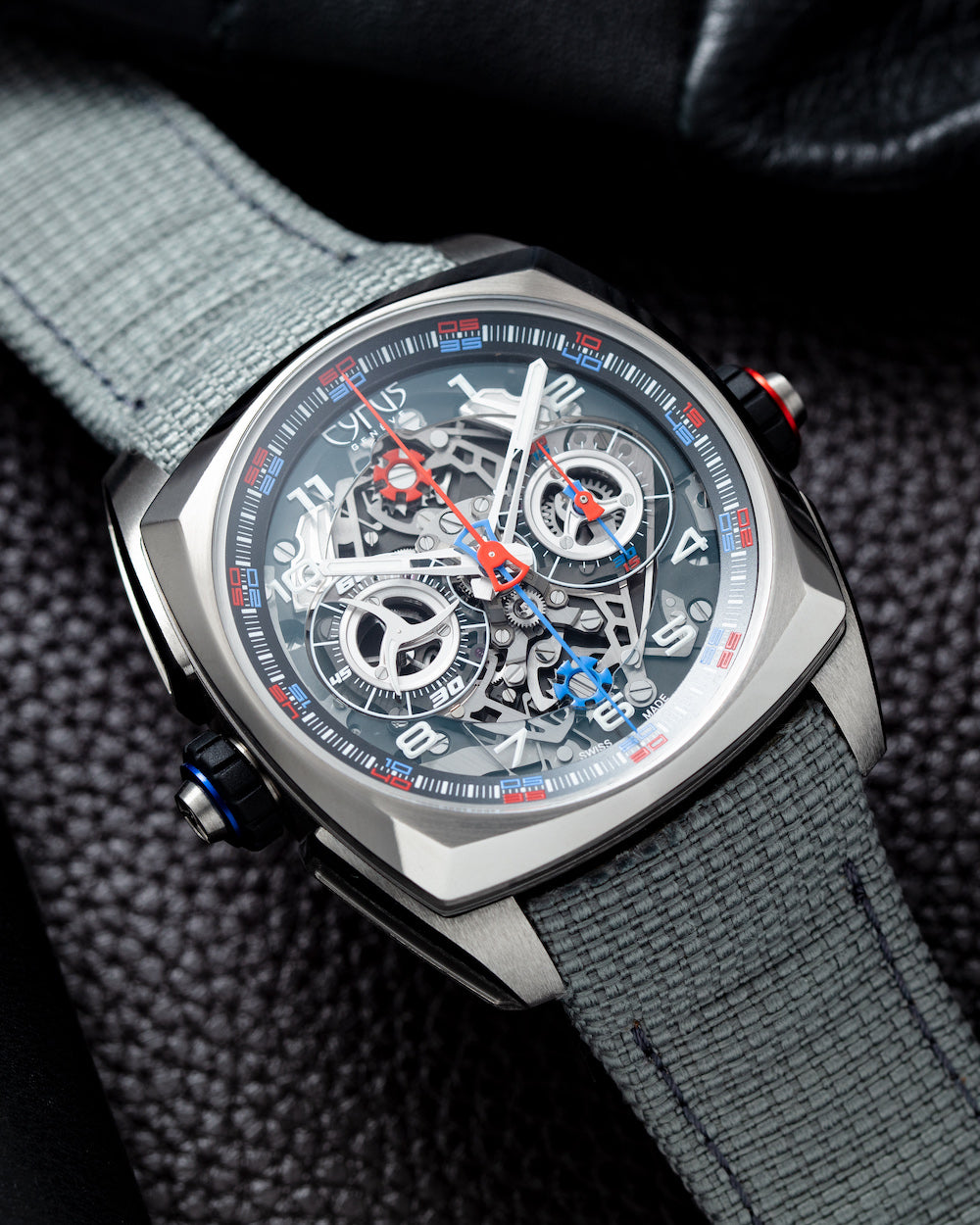 Cyrus Klepcys Dice Titanium Limited Edition Watch 539.508.TT.A Image 7