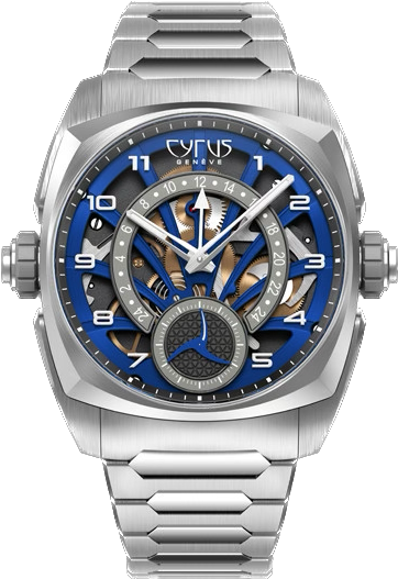 Cyrus Klepcys GMT Ocean Blue Bracelet Limited Edition Watch 539.507.TTM.C Ocean Blue Image 1