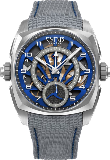Cyrus Klepcys GMT Ocean Blue Limited Edition Watch 539.507.TT.B Ocean Blue Image 1