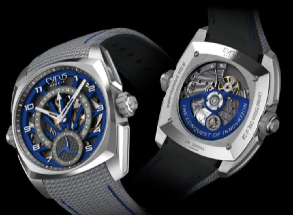 Cyrus Klepcys GMT Ocean Blue Limited Edition Watch 539.507.TT.B Ocean Blue Image 2