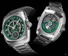 Cyrus Klepcys GMT Palm Green Bracelet Limited Edition Watch 539.507.TTM.C Palm Green Image 2