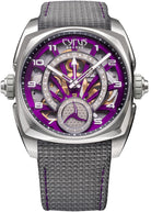 Cyrus Klepcys GMT Titanium Royal Purple Cordura Watch 539.507.TT.D Image 1