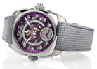Cyrus Klepcys GMT Titanium Royal Purple Cordura Watch 539.507.TT.D Image 3