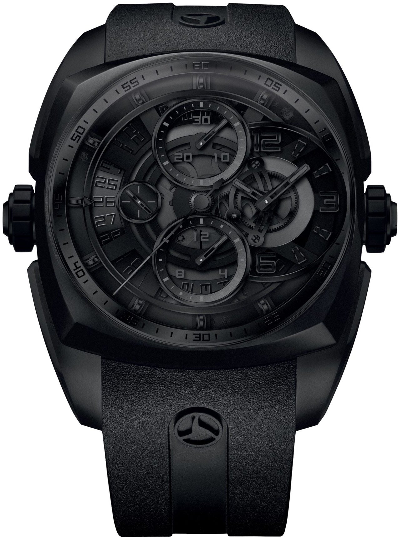 Cyrus Klepcys Skeleton Darkness Black DLC Steel Limited Edition Watch 539.504.DD.A Image 1