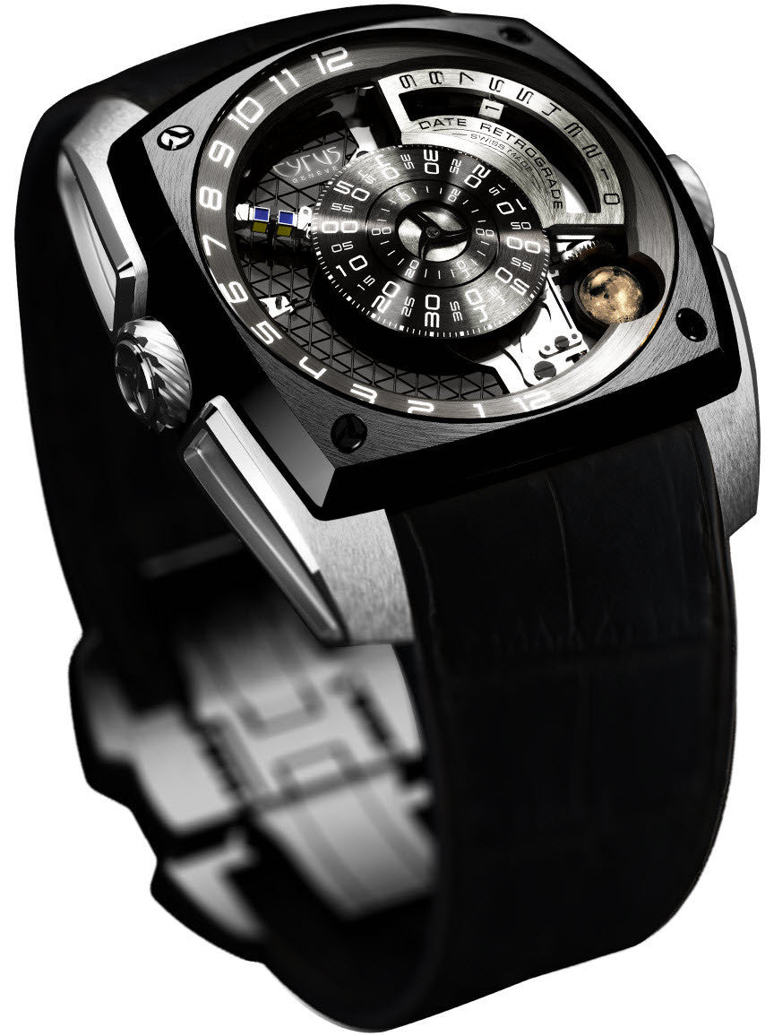 Cyrus Klepcys Titanium DLC White Gold Moon Limited Edition Watch 539.002.A Image 1