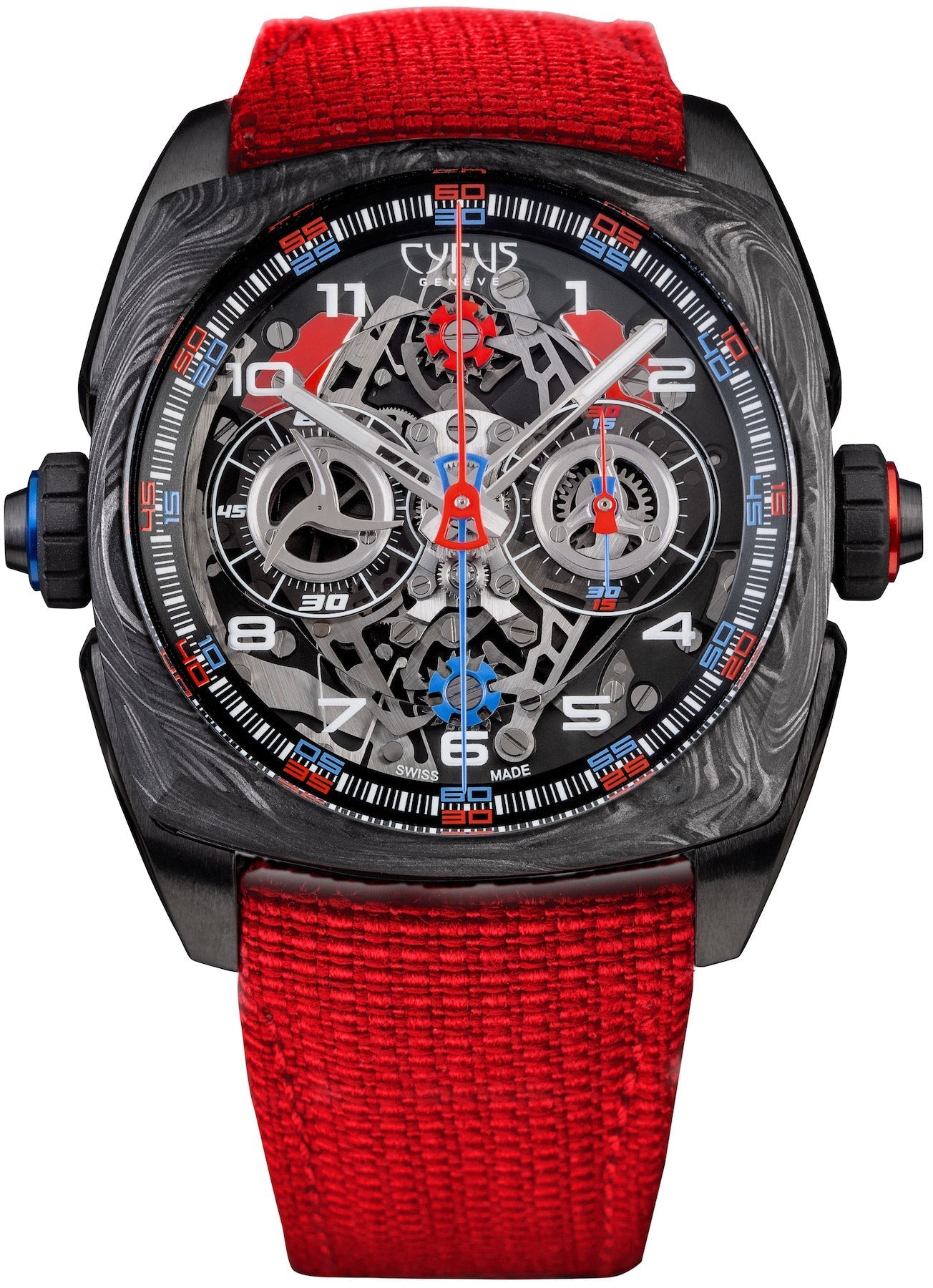 Cyrus Watch Klepcys Dice Black DLC Carbon Fiber Limited Edition 539.508.DDC.A Image 1
