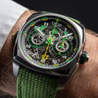 Cyrus Watch Klepcys DICE Lime Titanium Limited Edition 539.508.TT.B Image 6