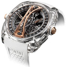 Cyrus Watch Klepcys Vertical Skeleton Tourbillon Sapphire Limited Edition 539.506.ZG.A Image 2
