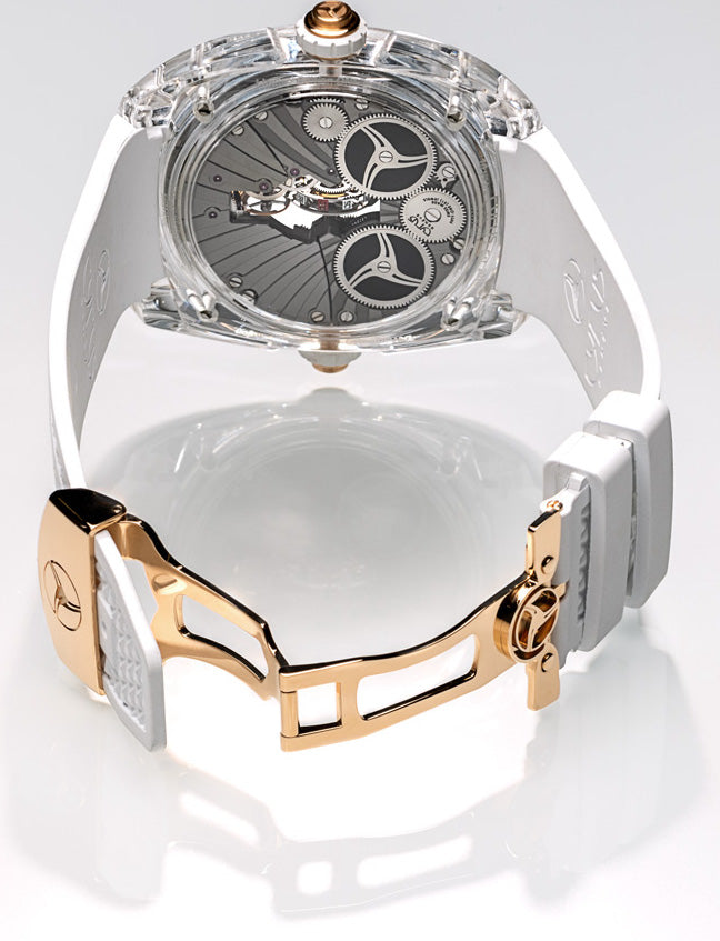 Cyrus Watch Klepcys Vertical Skeleton Tourbillon Sapphire Limited Edition 539.506.ZG.A Image 4
