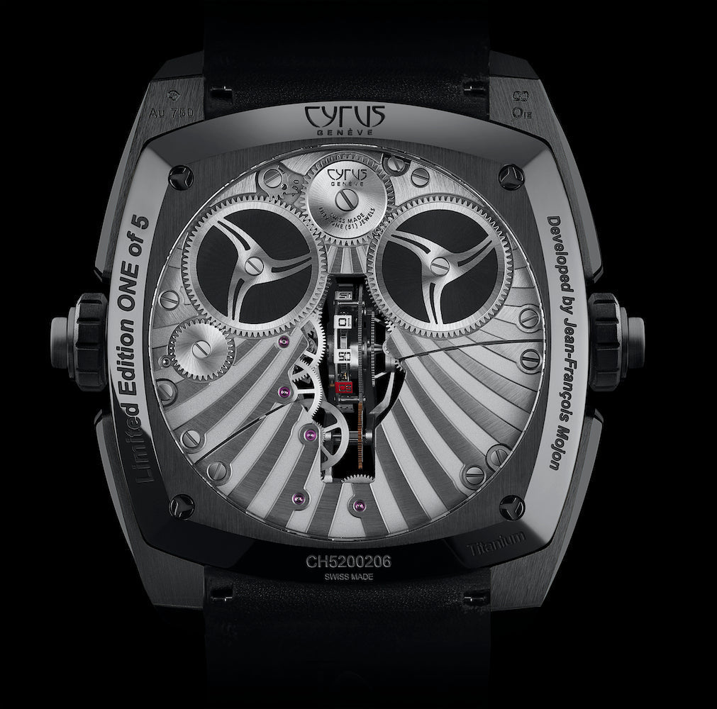 Cyrus Watch Klepcys Vertical Tourbillon Black Limited Edition 539.506.DD.A Image 3