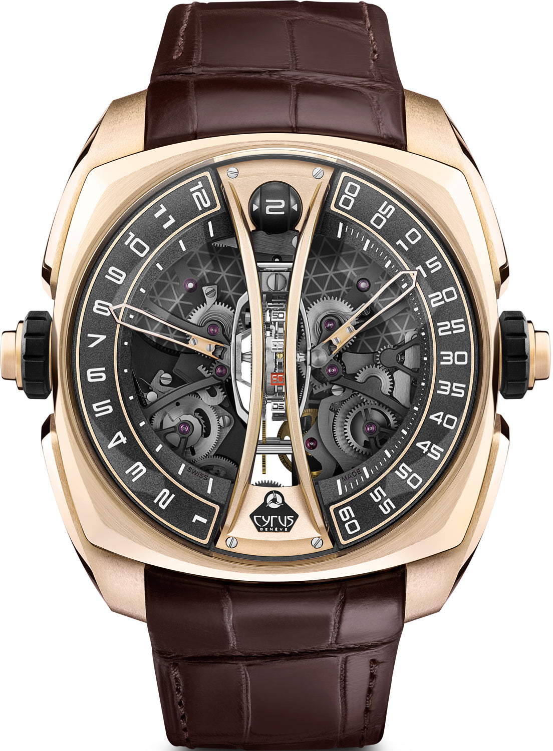 Cyrus Watch Klepcys Vertical Tourbillon Rose Gold Limited Edition 539.506.GG.A  Image 1