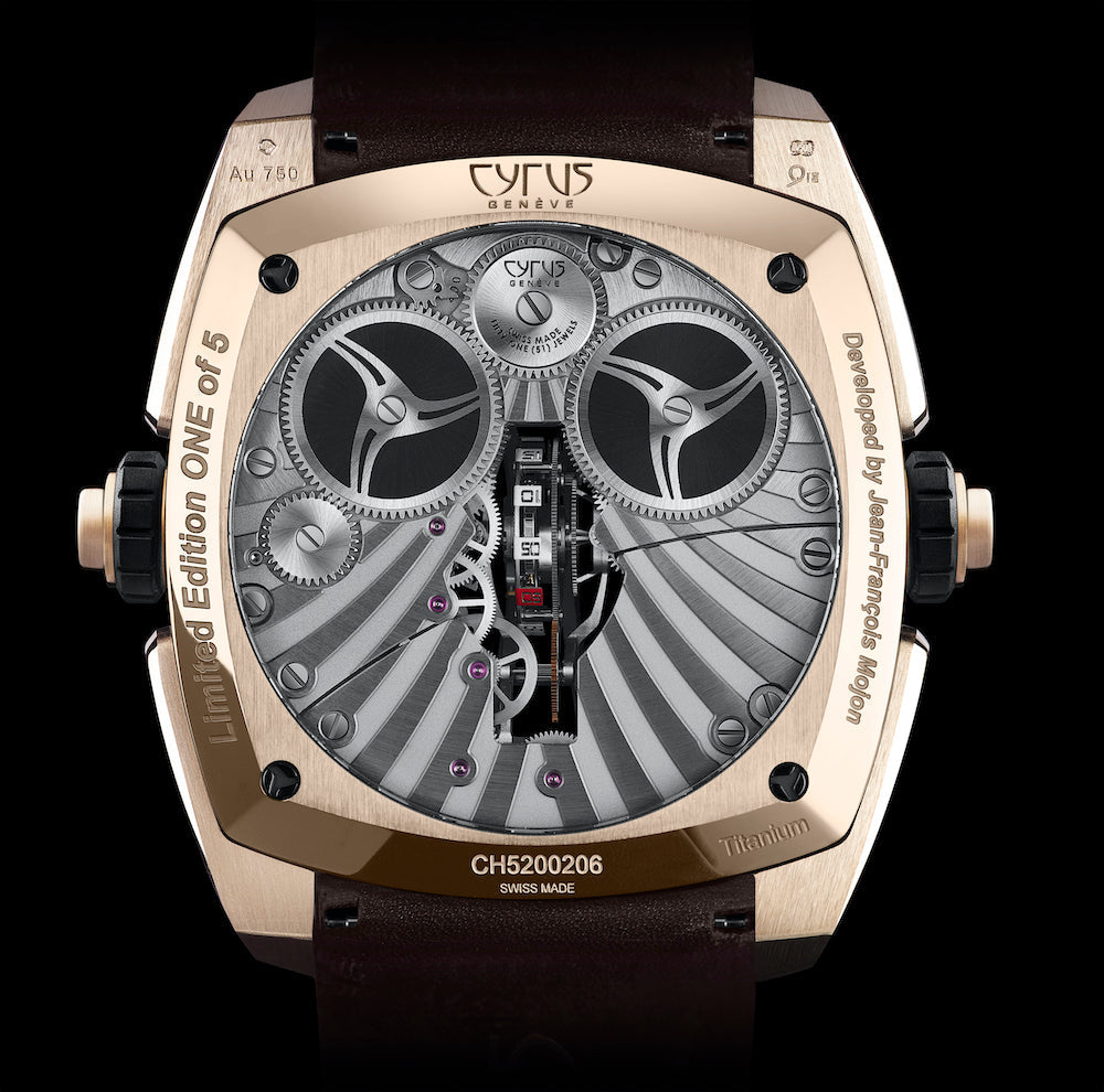 Cyrus Watch Klepcys Vertical Tourbillon Rose Gold Limited Edition 539.506.GG.A  Image 3