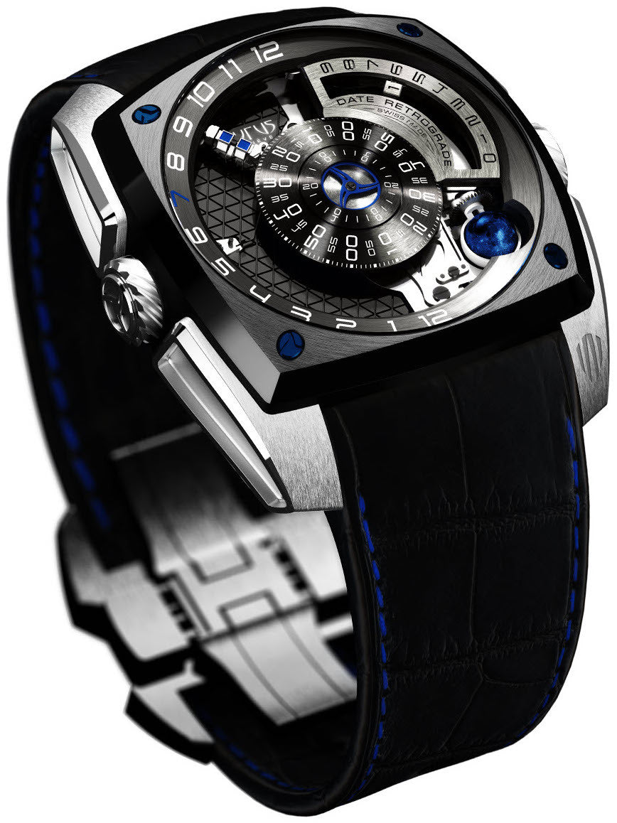 Cyrus Watch Klepcys White Gold Blue Moon Limited Edition 598.004.C Image 1
