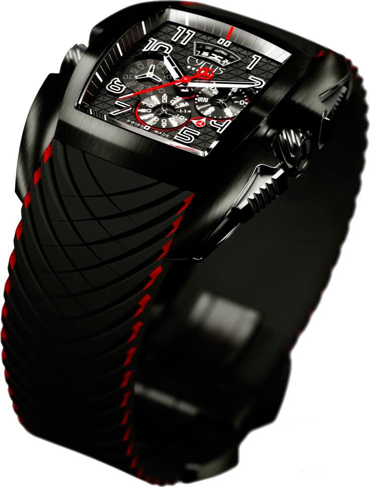 Cyrus Watch Kuros Titanium DLC Limited Edition 598.101.A Image 1