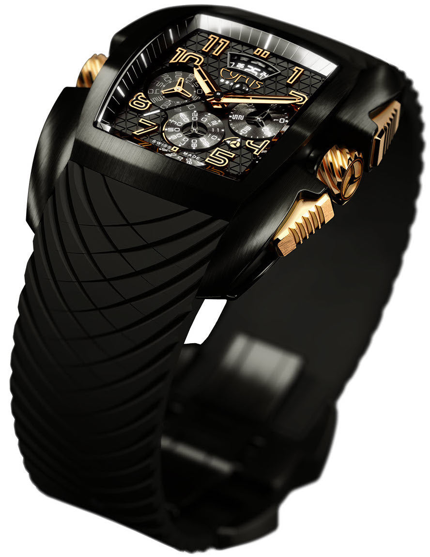 Cyrus Watch Kuros Titanium DLC Rose Gold Limited Edition 598.301.A Image 1