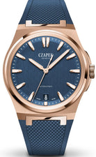 Czapek Antarctique Mount Erebus 5N Deep Blue Rubber Watch Antarctique Mount Erebus 5N Deep Blue Rubber Image 1