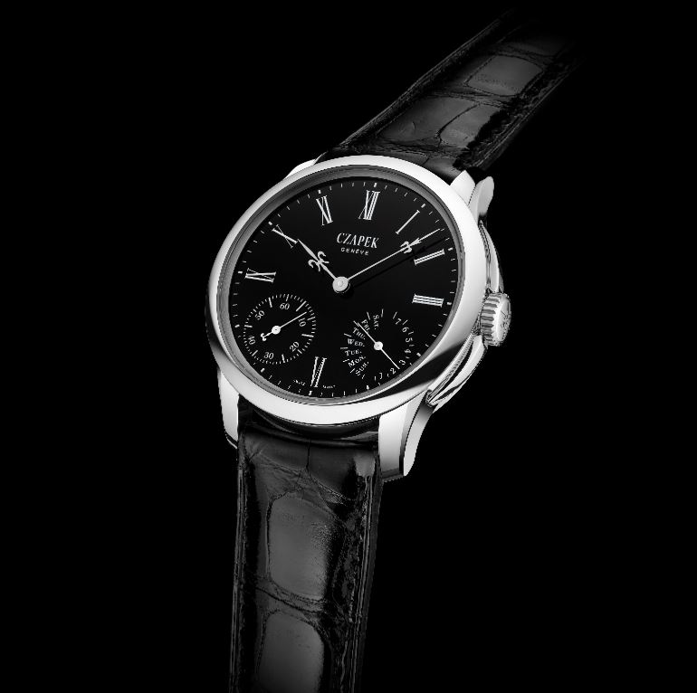Czapek Quai Des Bergues Steel Black Enamel S Limited Edition Watch Quai Des Bergues Steel Black Enamel S Image 2