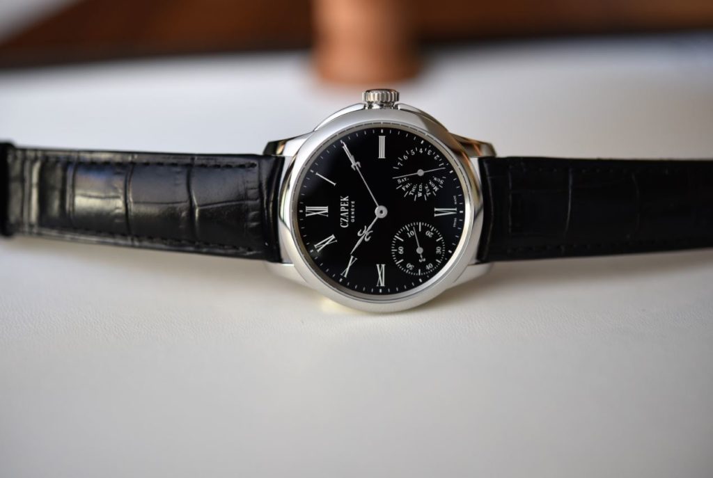 Czapek Quai Des Bergues Steel Black Enamel S Limited Edition Watch Quai Des Bergues Steel Black Enamel S Image 3