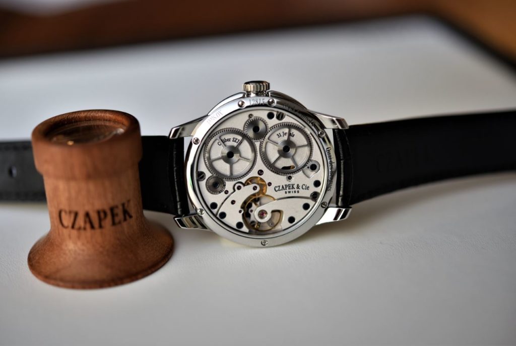 Czapek Quai Des Bergues Steel Black Enamel S Limited Edition Watch Quai Des Bergues Steel Black Enamel S Image 4