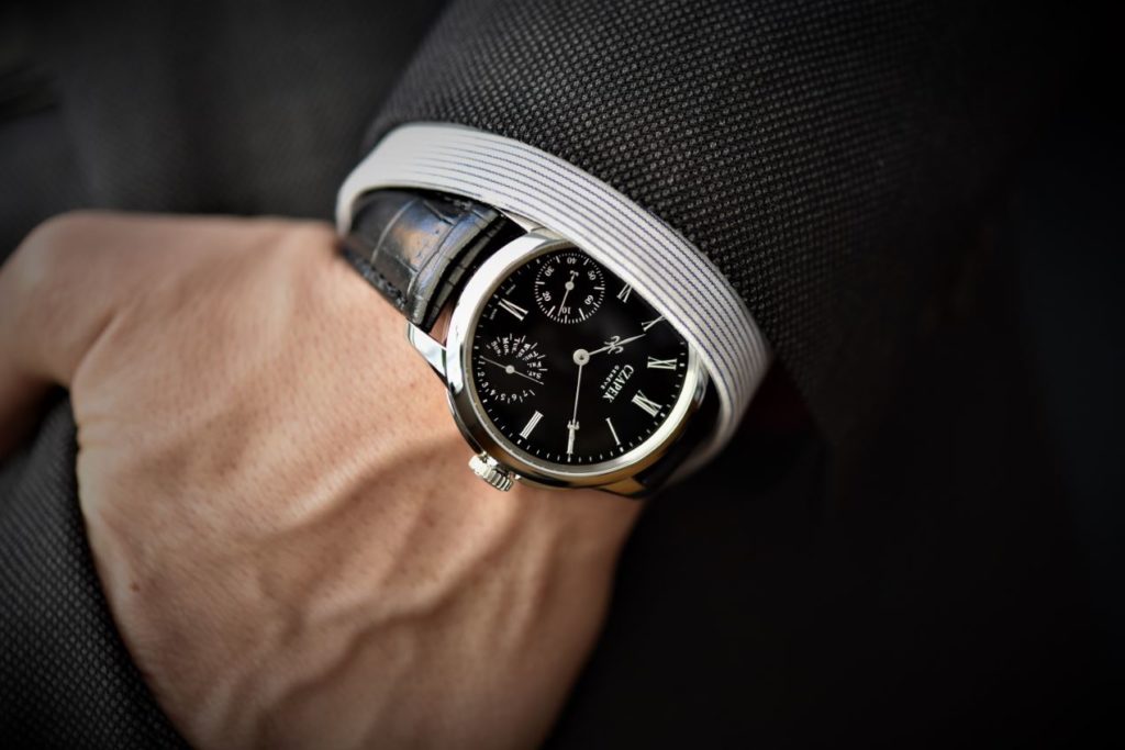 Czapek Quai Des Bergues Steel Black Enamel S Limited Edition Watch Quai Des Bergues Steel Black Enamel S Image 5