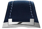 Czapek Strap Antarctique Passage de Drake Leather Blue Light Blue Stitch Leather Blue Light Blue Stitch Image 1