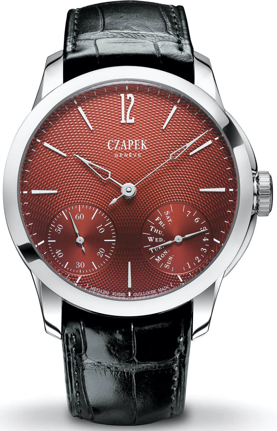 Czapek Watch Quai des Bergues Guilloche Ricochet Rosewood S Quai des Bergues Guilloche Ricochet Rosewood S Image 1