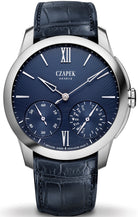 Czapek Watch Quai des Bergues Guilloche Ricochet Steel Aqua Blue Limited Edition Guilloche Ricochet Steel Aqua Blue Image 1