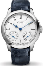 Czapek Watch Quai des Bergues Guilloche Ricochet Steel No.19S Limited Edition Guilloche Ricochet Steel No.19S Image 1