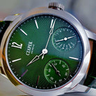Czapek Watch Quai des Bergues Guilloche Ricochet Steel Rainforest Green S Limited Edition Quai des Bergues Guilloche Ricochet Steel Rainforest Green S Image 3