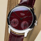 Czapek Watch Quai des Bergues Guilloche Ricochet Steel Rhubarb Red S Limited Edition Quai des Bergues Guilloche Ricochet Steel Rhubarb Red S Image 2