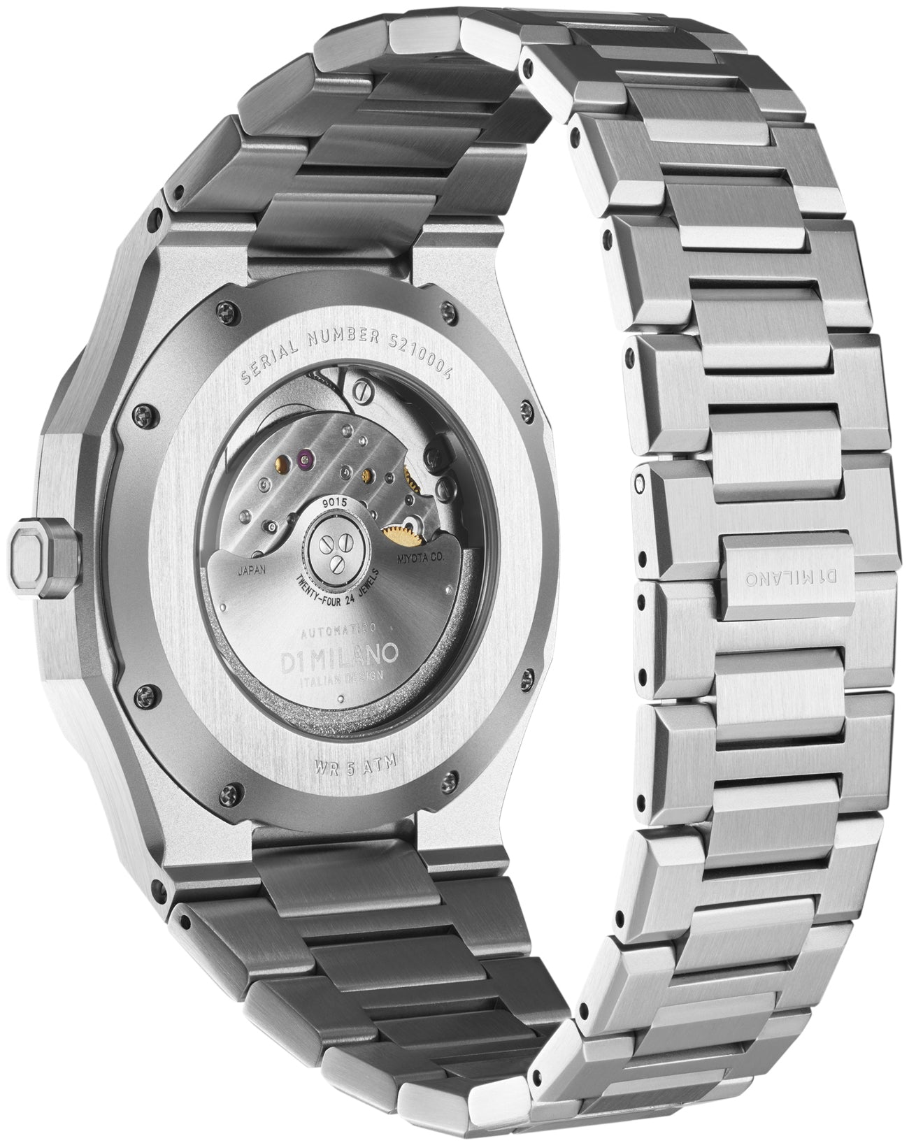 D1 Milano Automatic Bracelet Black Watch ATBJ10 Image 2