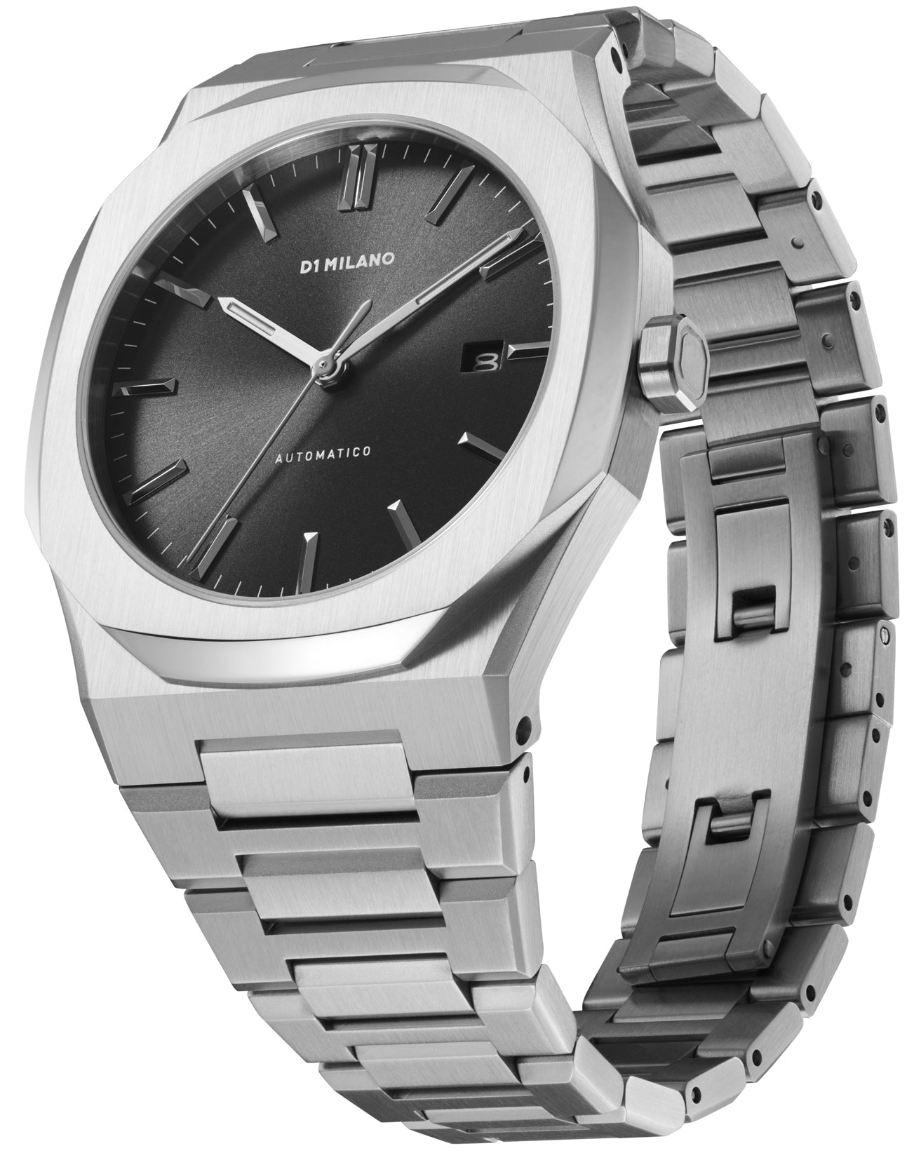 D1 Milano Automatic Bracelet Black Watch ATBJ10 Image 3