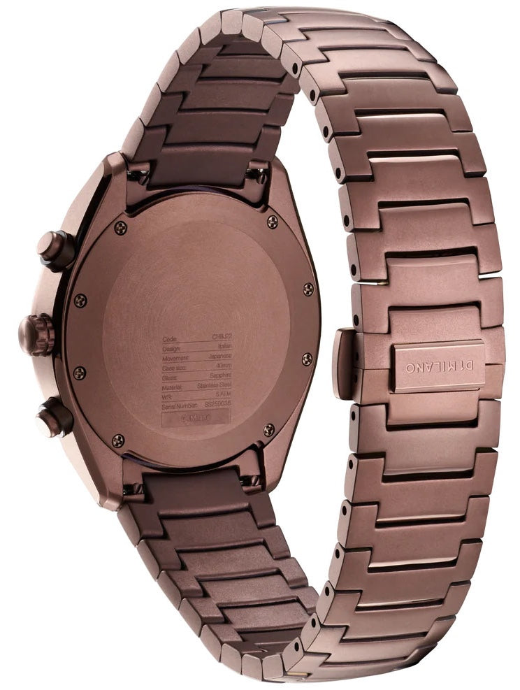 D1 Milano Chronograph Essential Brown Watch CHBJ22 Image 3